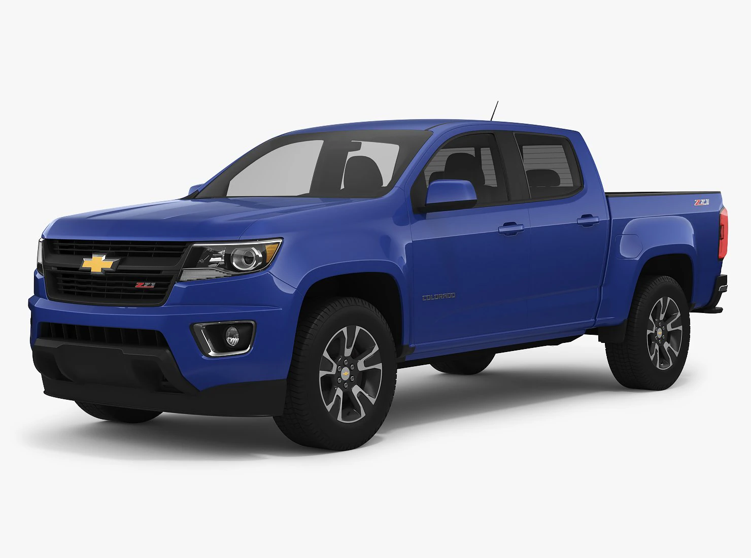 chevrolet colorado z71 2018 Modelo 3D .c4d .max .obj .3ds .fbx .stl .blend 