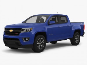 chevrolet colorado z71 2018 3D Model