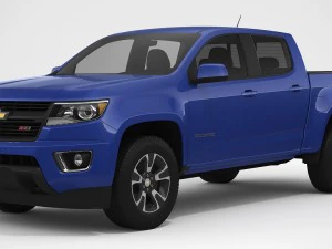 chevrolet colorado z71 2018 Modelo 3D