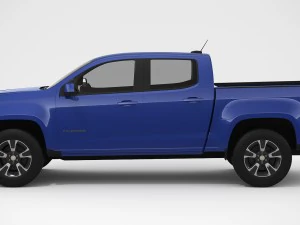chevrolet colorado z71 2018 Modelo 3D