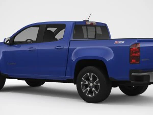 chevrolet colorado z71 2018 Modelo 3D