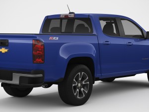 chevrolet colorado z71 2018 3D 模型