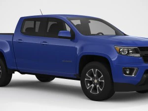 chevrolet colorado z71 2018 Modelo 3D