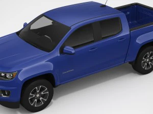chevrolet colorado z71 2018 Modelo 3D