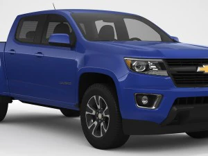 chevrolet colorado z71 2018 Modelo 3D