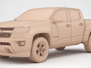 chevrolet colorado z71 2018 3D 模型