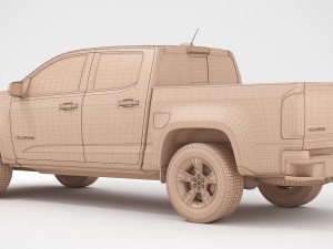 chevrolet colorado z71 2018 3D 模型