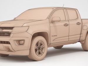 chevrolet colorado z71 2018 3D 模型