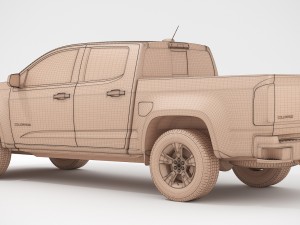 chevrolet colorado z71 2018 3D 模型