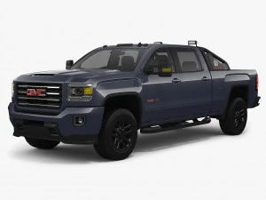 2018 gmc sierra 2500hd tout terrain x Modèle 3D