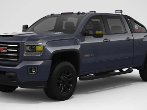 2018 gmc sierra 2500hd tout terrain x Modèle 3D