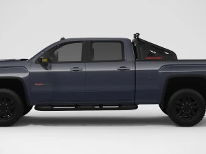2018 gmc sierra 2500hd tout terrain x Modèle 3D