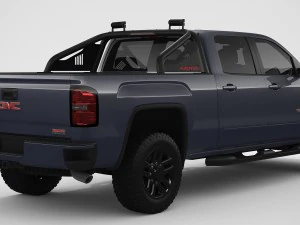 2018 gmc sierra 2500hd tout terrain x Modèle 3D