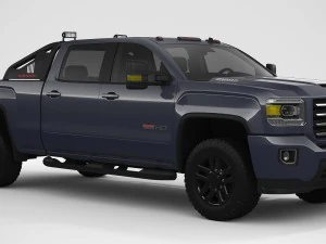 2018 gmc sierra 2500hd tout terrain x Modèle 3D