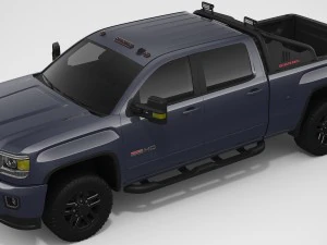 2018 gmc sierra 2500hd tout terrain x Modèle 3D