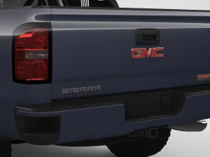 2018 gmc sierra 2500hd tout terrain x Modèle 3D
