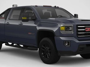 2018 gmc sierra 2500hd tout terrain x Modèle 3D