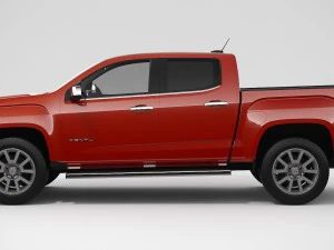 gmc canyon denali 2018 3D Model