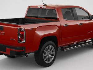 gmc canyon denali 2018 3D Model