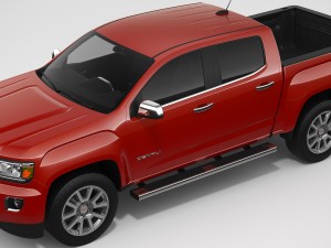 gmc canyon denali 2018 Model 3D