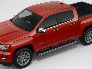 gmc canyon denali 2018 3D Model
