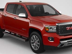 gmc canyon denali 2018 Model 3D