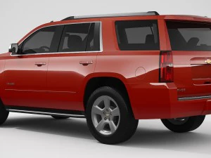 chevrolet tahoe 2018 3D Model
