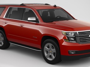 chevrolet tahoe 2018 3D 模型