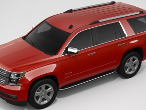 chevrolet tahoe 2018 3D 模型