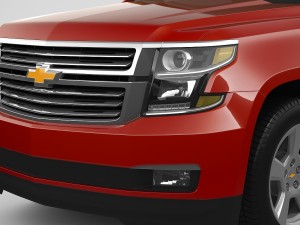 chevrolet tahoe 2018 3D 模型