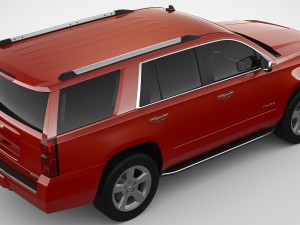 chevrolet tahoe 2018 3D 模型