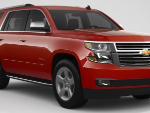chevrolet tahoe 2018 3D 模型