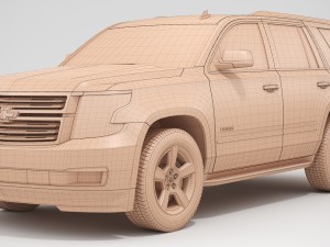 chevrolet tahoe 2018 3D 模型