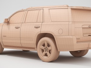 chevrolet tahoe 2018 3D 模型