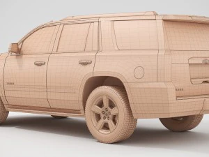chevrolet tahoe 2018 3D Model