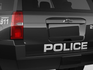 chevrolet tahoe 2018 police 3D Model