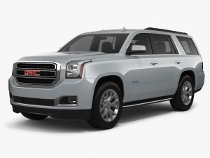 gmc yukon 2018 3D Model