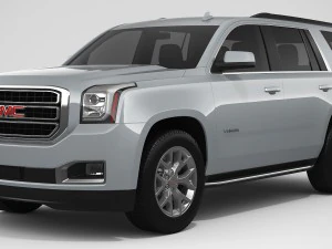 gmc yukon 2018 3D Model
