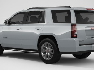 gmc yukon 2018 3D मॉडल