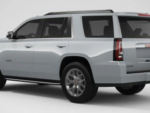 gmc yukon 2018 3D Model