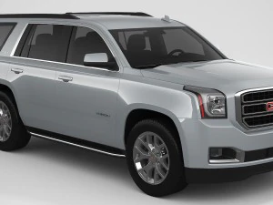 gmc yukon 2018 3D Model