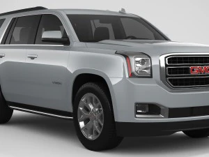 gmc yukon 2018 3D Model