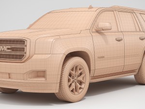 gmc yukon 2018 3D मॉडल