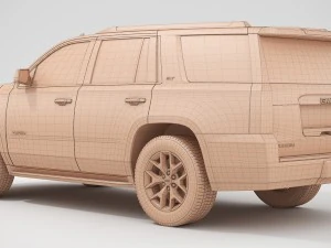 gmc yukon 2018 3D Model