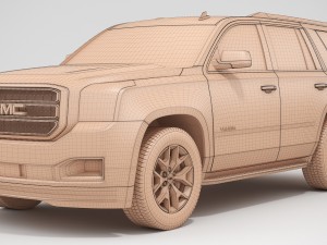 gmc yukon 2018 3D मॉडल