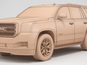 gmc yukon 2018 3D Model