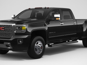 2018 gmc sierra 3500hd denali 3D मॉडल