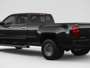 2018 gmc sierra 3500hd denali 3D मॉडल