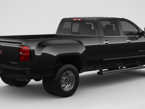 2018 gmc sierra 3500hd denali 3D मॉडल