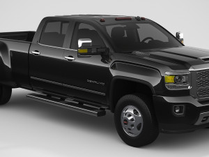 2018 gmc sierra 3500hd denali 3D मॉडल